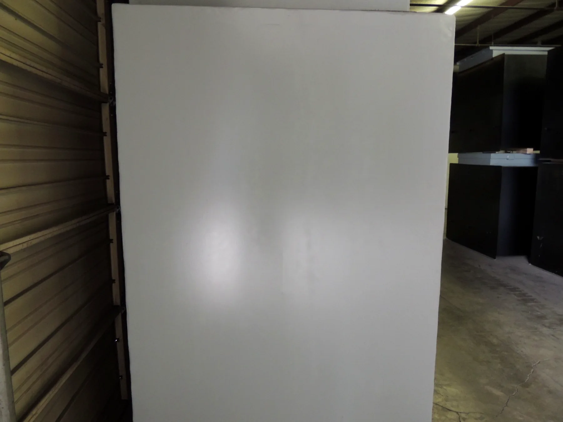 Large above-ground safe room photographed at a Nashville-area facility